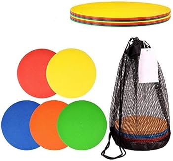 Amazon | 【10枚5色セット】マーカーパッド フラットマーカー コーン